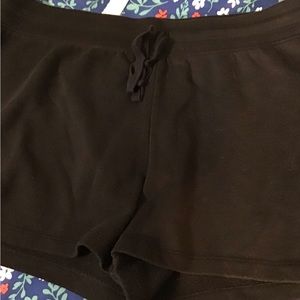 Women’s size large black time tru shorts